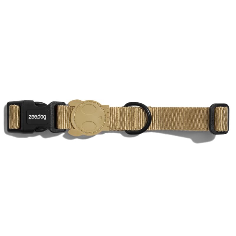 Zeedog Collar Sand2