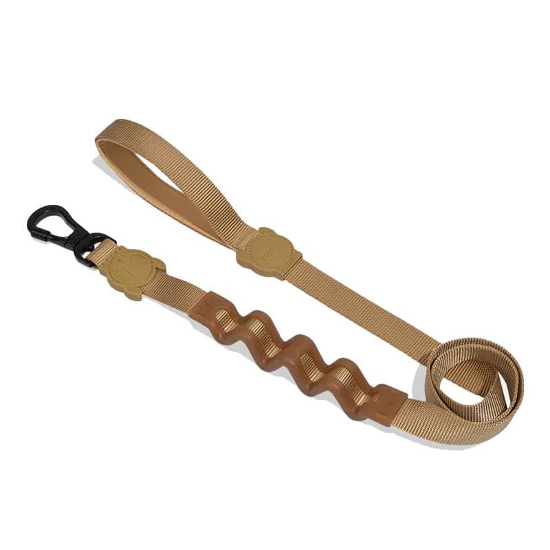 Zeedog Ruff Leash Sand1