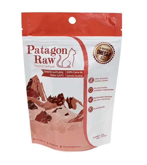 Patagon Raw Snack Salmón Austral para Gatos1