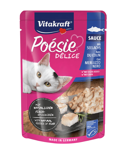 VITAKRAFT CAT Poesie delice - Pescado Nero1