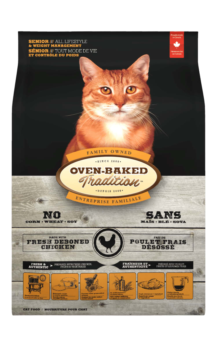 Oven Baked Tradition Cat Senior & Weight management - Chicken1