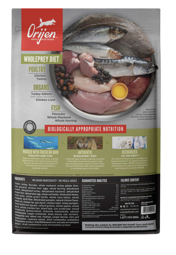 Orijen Senior Perro2