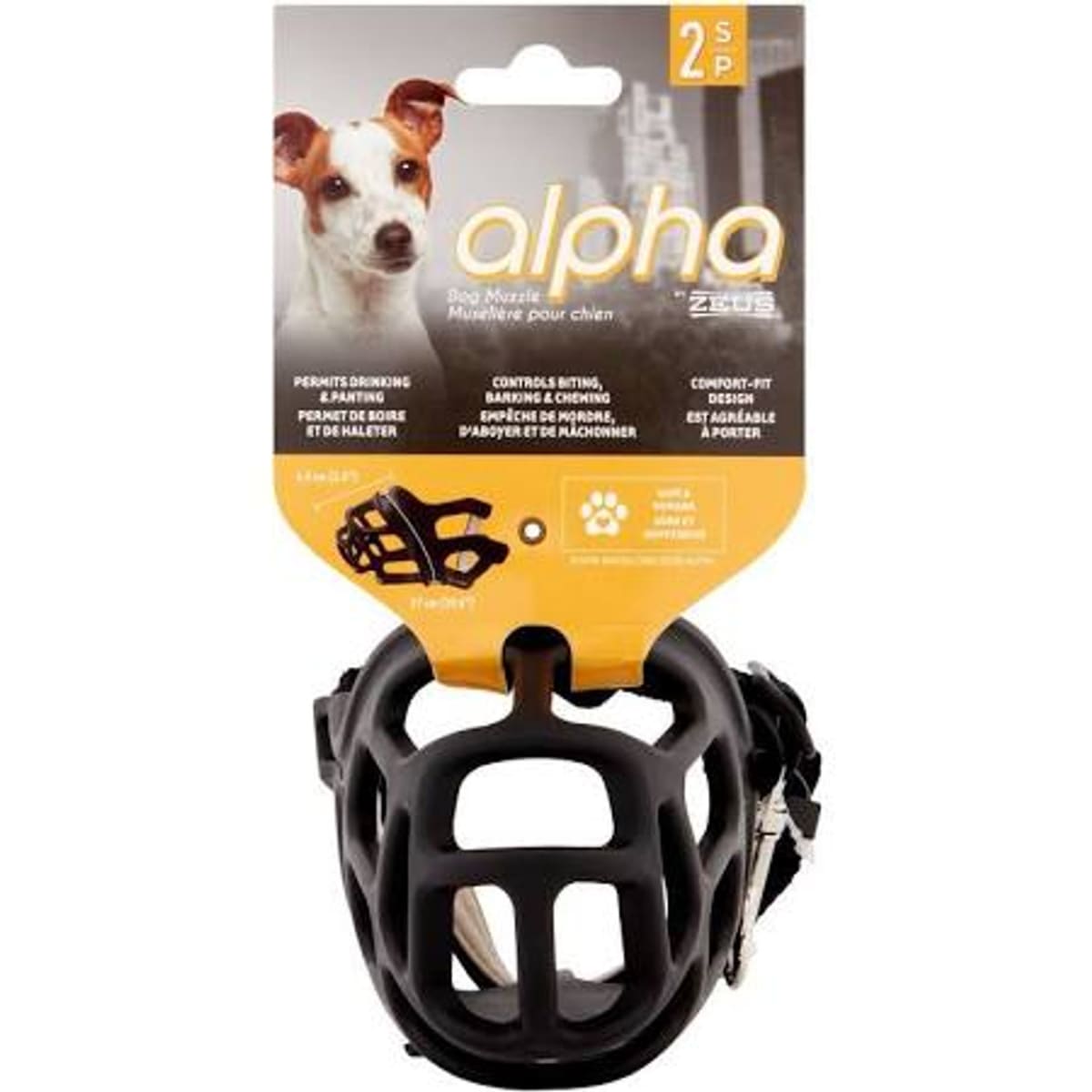 Bozal para perros ZEUS ALPHA DOG MUZZLE2
