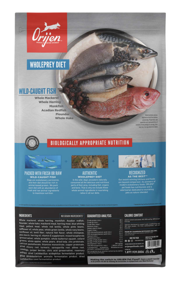 Six Fish Orijen Perro2