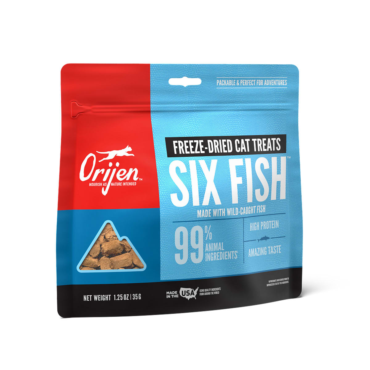 Treats Six Fish Orijen Gato2