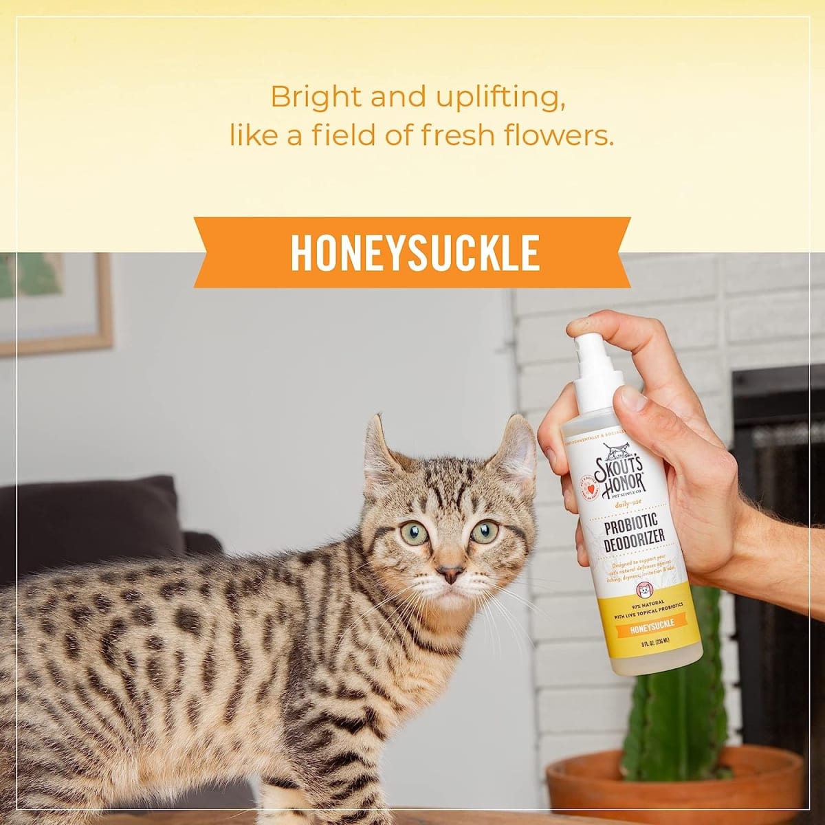 SKOUT´S HONOR Probiotic Deodorizer para perros y gatos - Aroma madre selva2