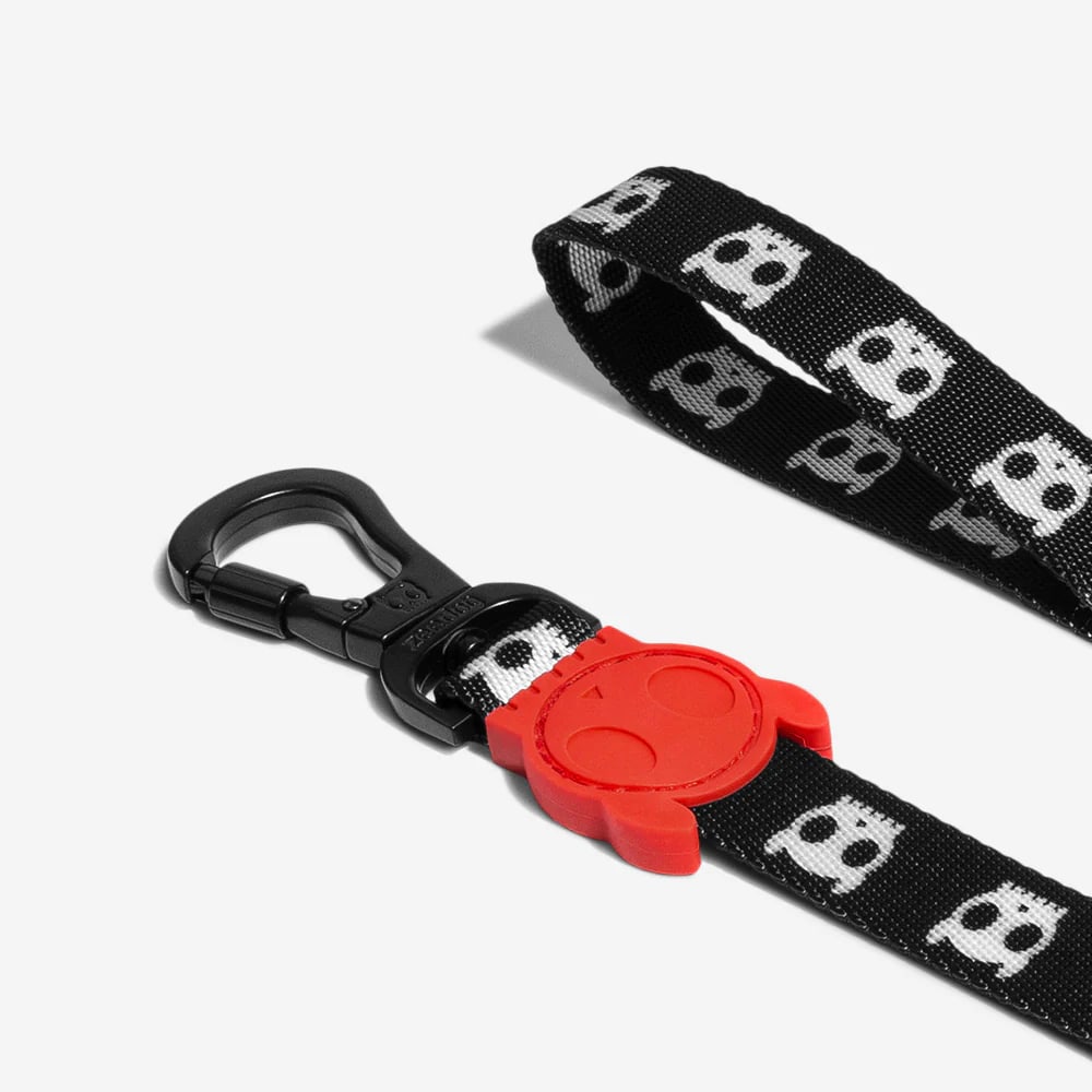 Zeedog Leash Skull 2.03