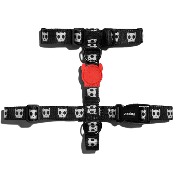 Zeedog H Harness Skull3
