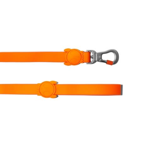Zeedog Leash Tangerine2