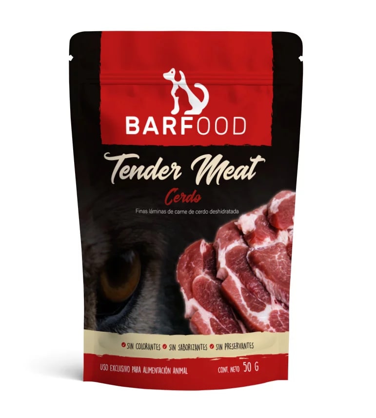 Tender Meat Cerdo 50 Gr - Snack Barfood1
