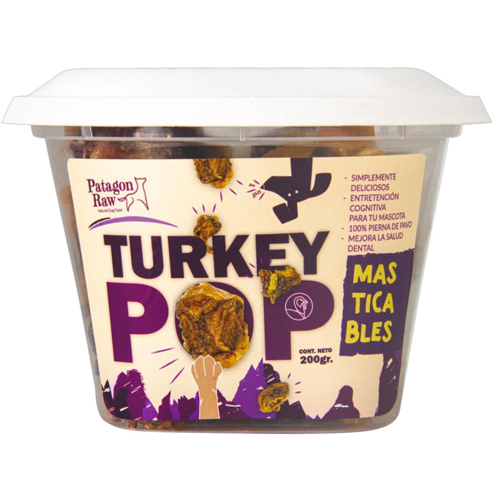 Turkey POP Patagon Raw - Snack masticable1