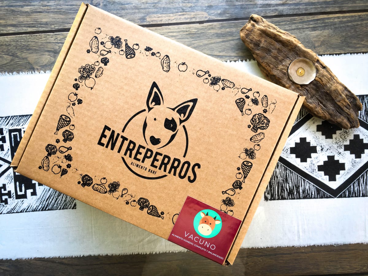 Alimento crudo Entreperros - Carne de Vacuno 4 Kg1