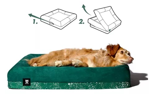 Green/Green Bed Cover1