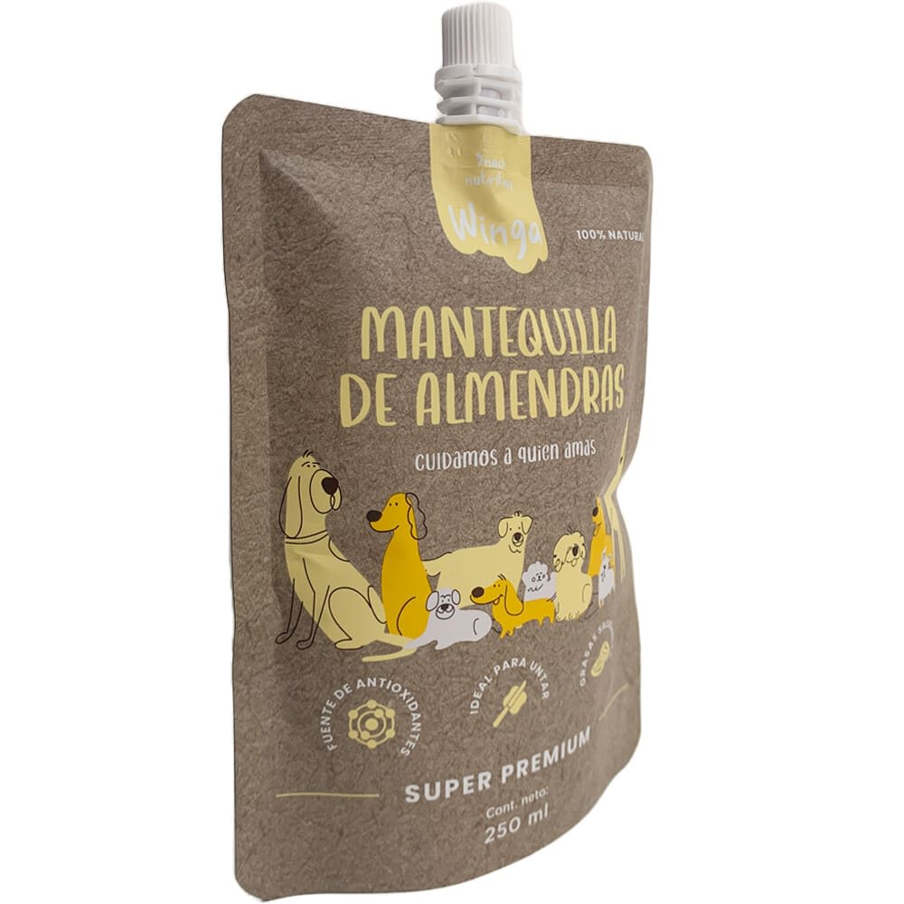 Mantequilla de almendra Winga 250 gr4