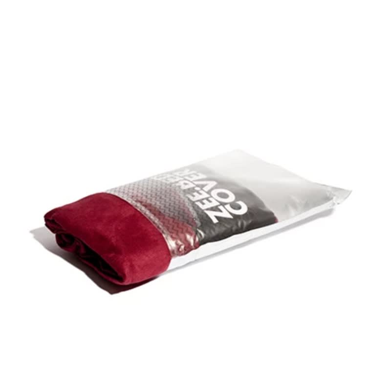 Burgundy/Grey Bed Cover1