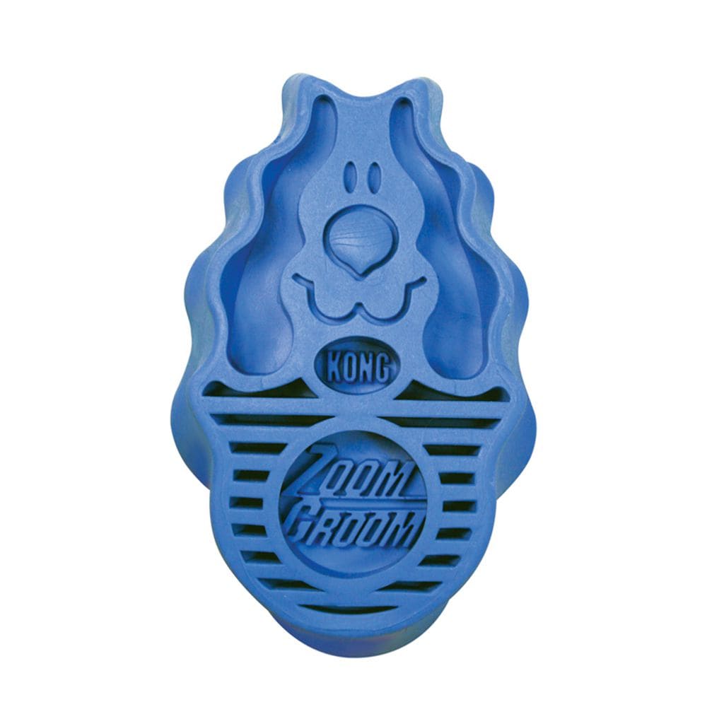Kong Zoom Groom Dog Azul2